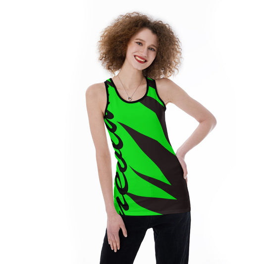 Women's nevlum Back Hollow Tank Top