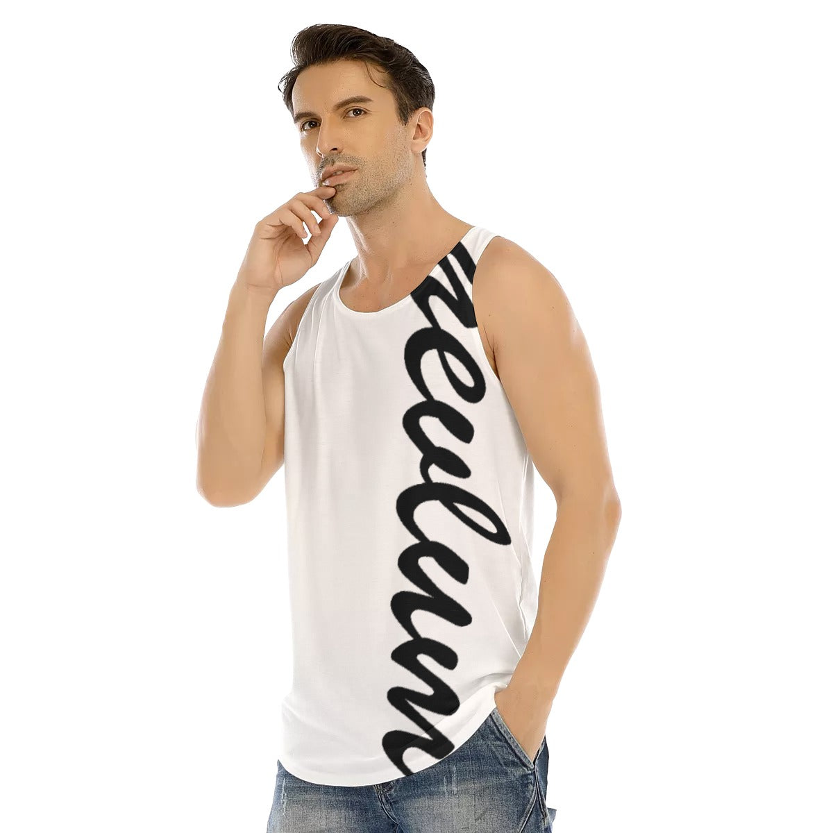 Custom nevlum design Tank Top