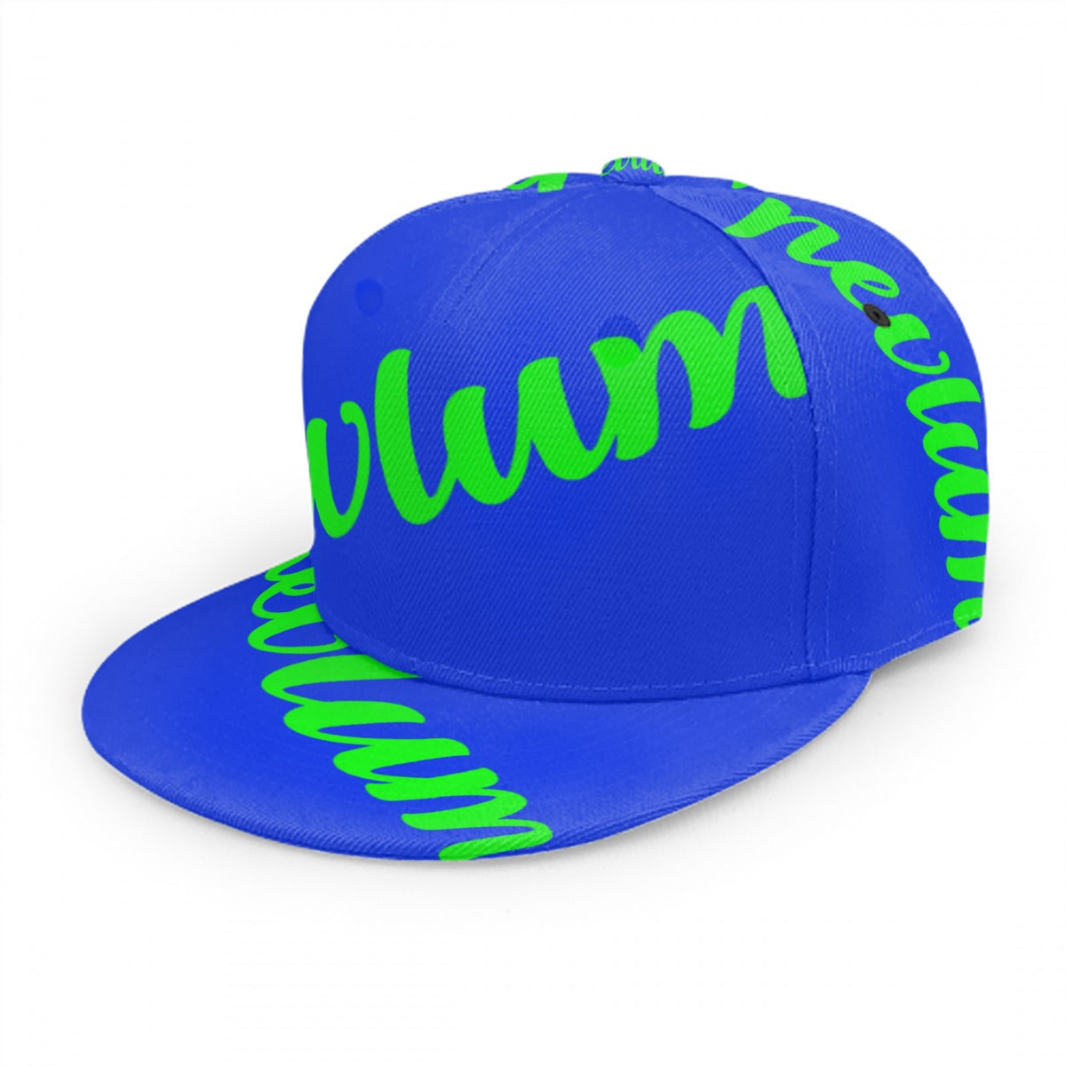 Baseball Cap With Flat Brim