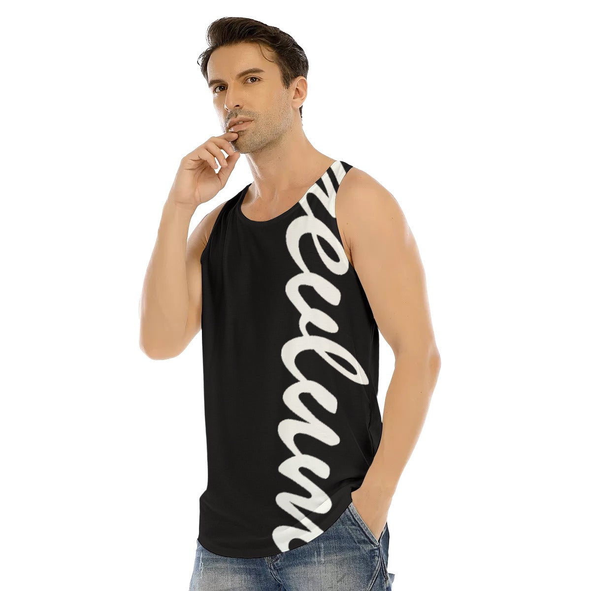 Custom nevlum design Tank Top