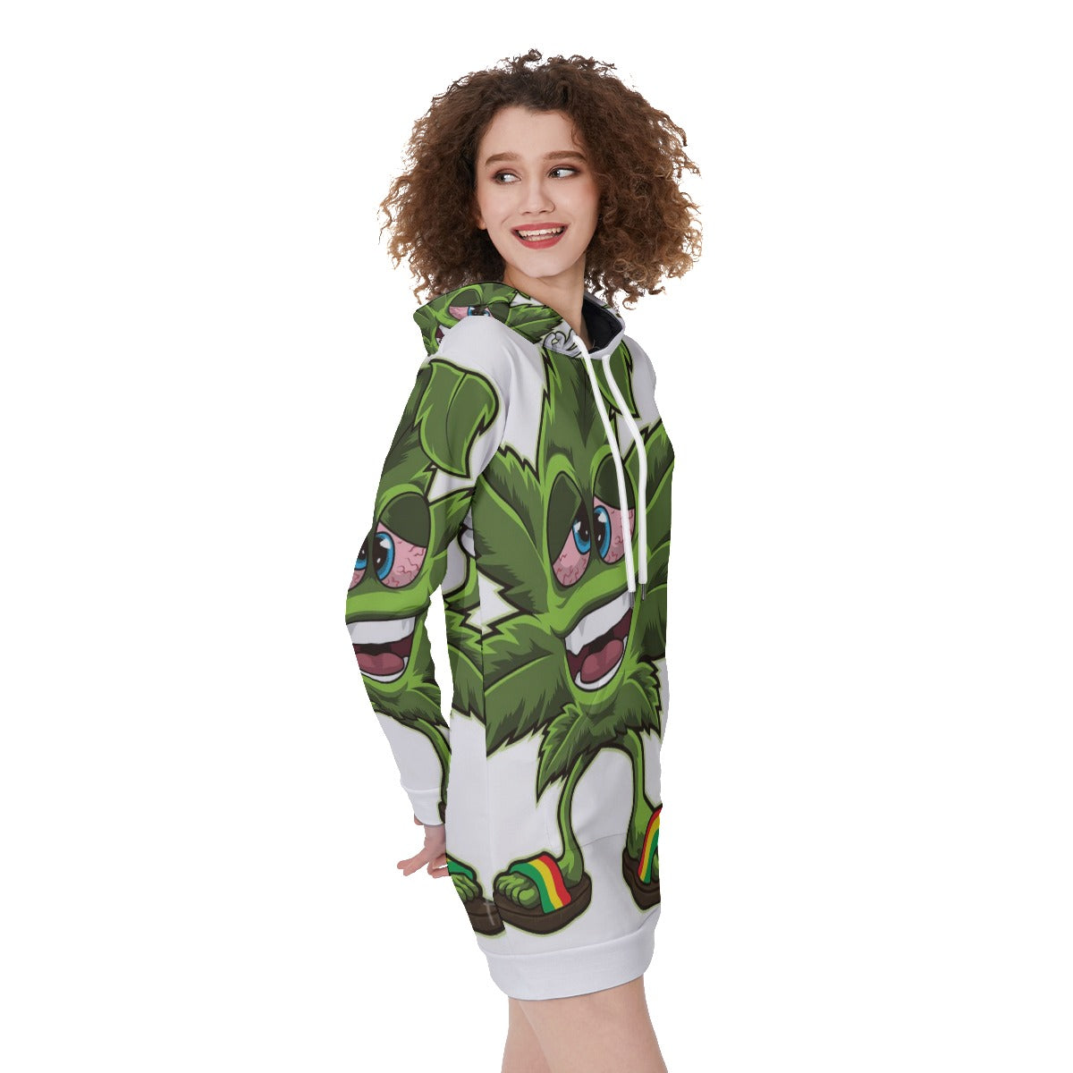 stoned leaf Women's Long Hoodie