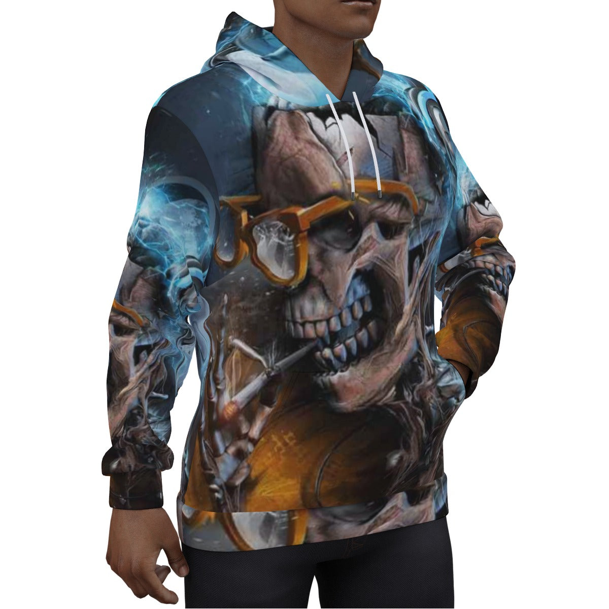 printed Men's Pullover Hoodie