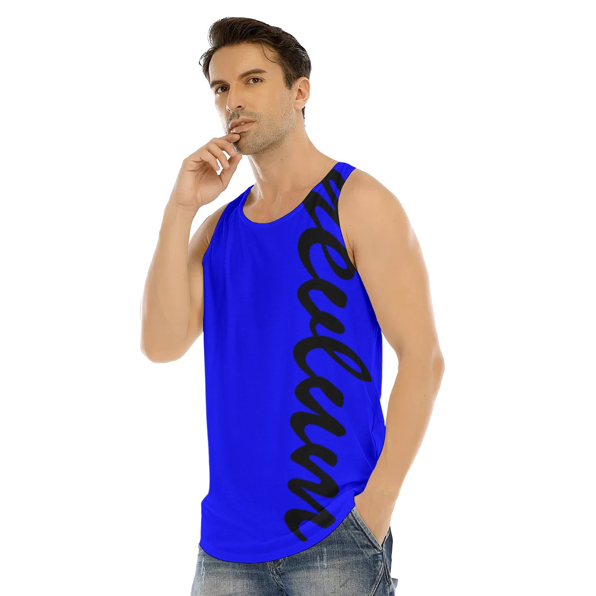 Custom nevlum design Tank Top