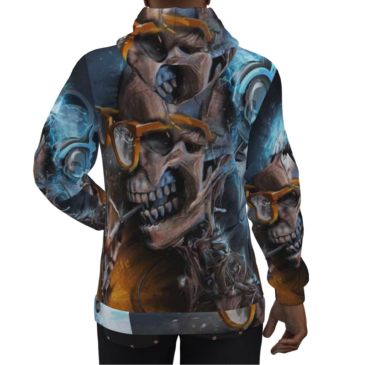 printed Men's Pullover Hoodie