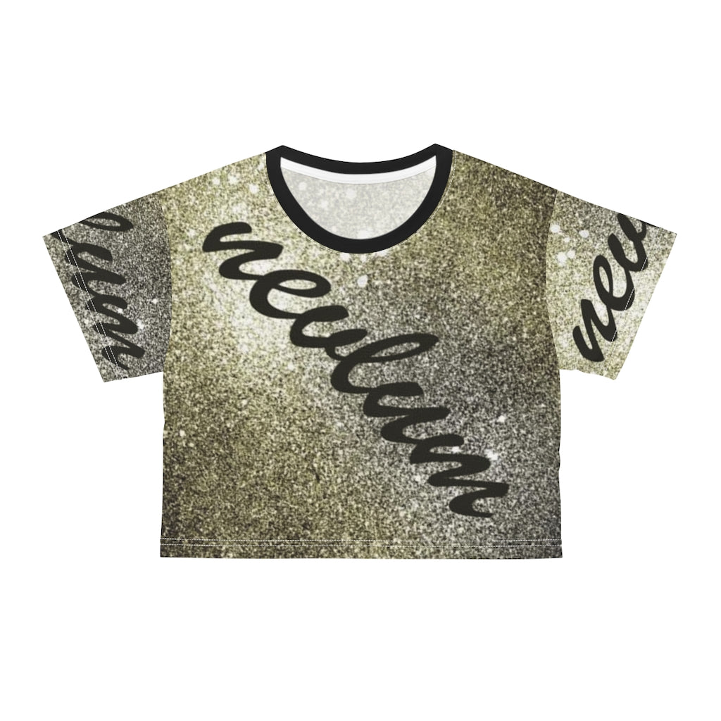 Custom nevlum design Crop Tee