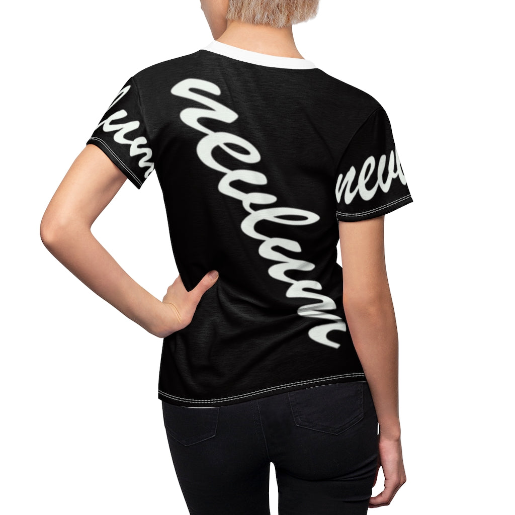 Custom nevlum design T-shirt ladies