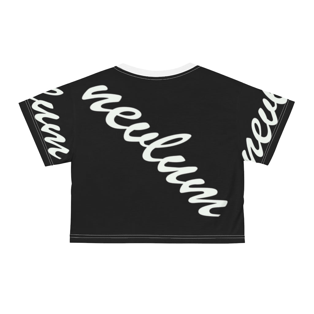 Custom nevlum design Crop Tee