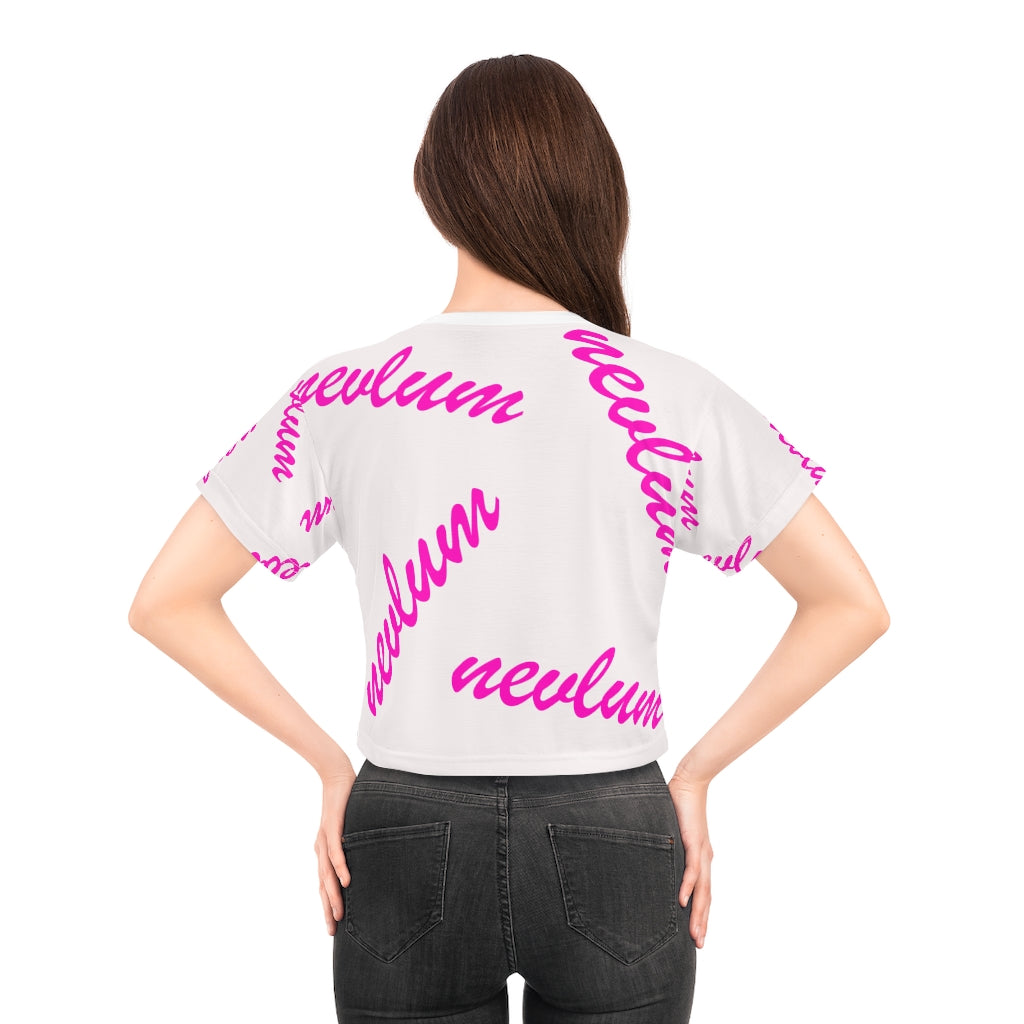 Women's custom nevlum Crop Tee