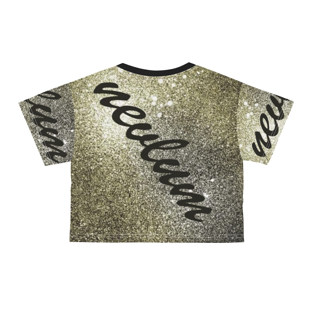 Custom nevlum design Crop Tee